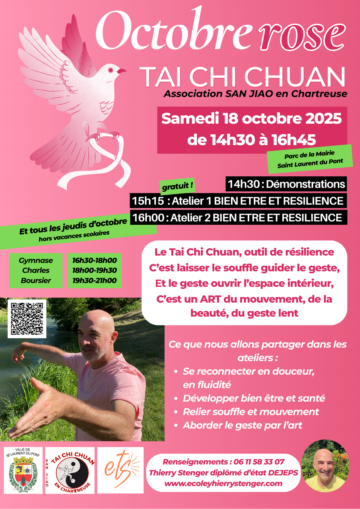 affiche octobre rose